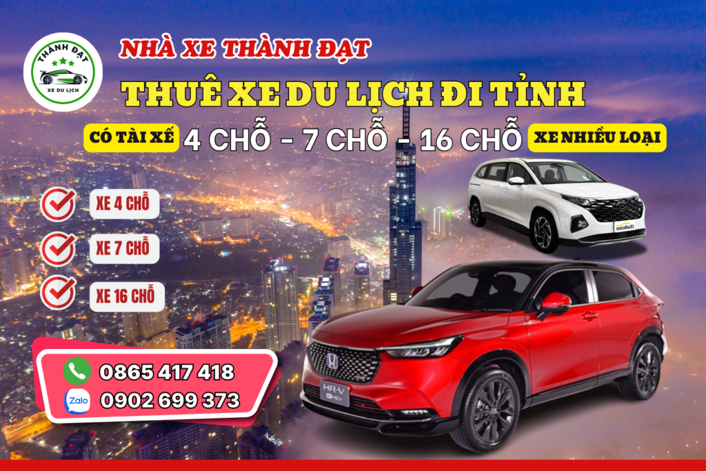 Bảng Giá Thuê Xe Dịch Vụ