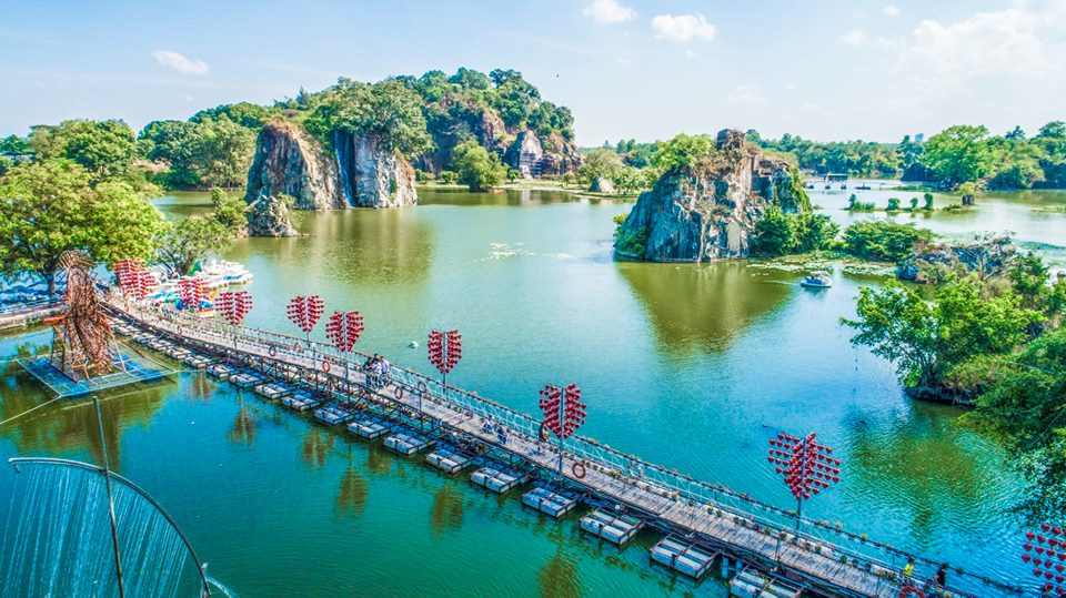 Thuê xe 4 chỗ đi Khu du lịch Bửu Long