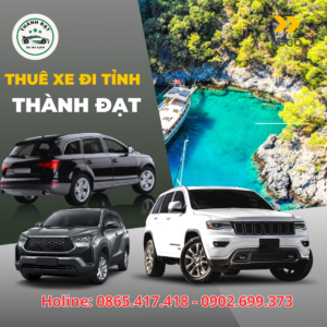 Cho thuê xe 7 chỗ của xe du lịch Thành Đạt